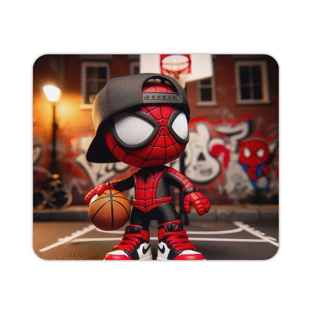 （画像用） Spider Man スパイダーマン マウスパッド ステッチ加工 ラバー素材 防水 滑り止め 超薄型 ゲーミング/オフィス対応