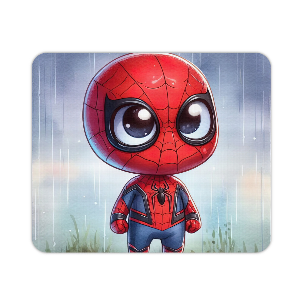 （画像用） Spider Man スパイダーマン マウスパッド ステッチ加工 ラバー素材 防水 滑り止め 超薄型 ゲーミング/オフィス対応