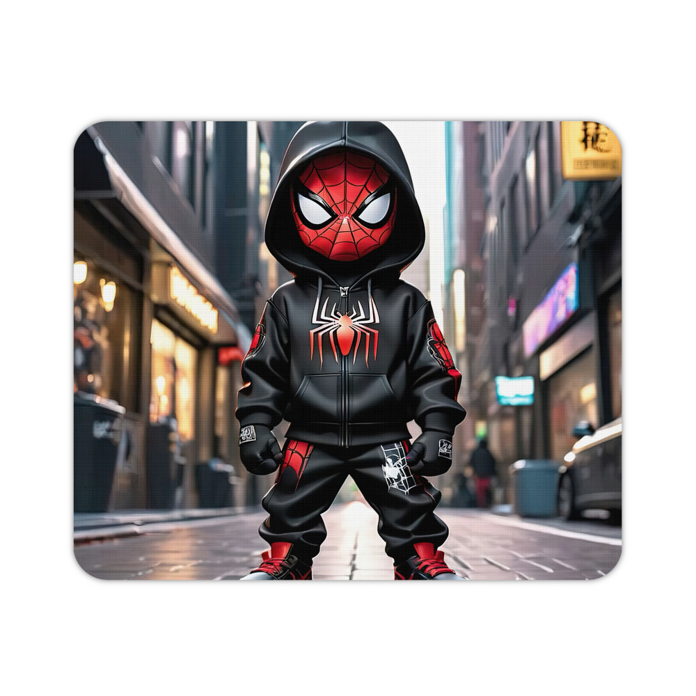 （画像用） Spider Man スパイダーマン マウスパッド ステッチ加工 ラバー素材 防水 滑り止め 超薄型 ゲーミング/オフィス対応