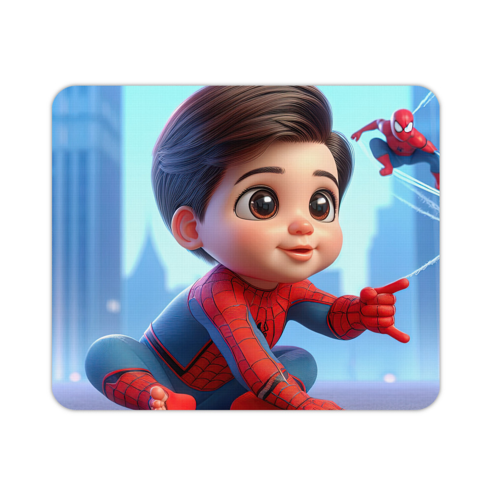 （画像用） Spider Man スパイダーマン マウスパッド ステッチ加工 ラバー素材 防水 滑り止め 超薄型 ゲーミング/オフィス対応