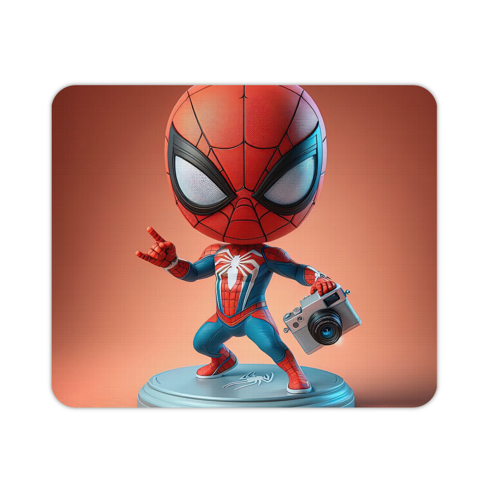 （画像用） Spider Man スパイダーマン マウスパッド ステッチ加工 ラバー素材 防水 滑り止め 超薄型 ゲーミング/オフィス対応