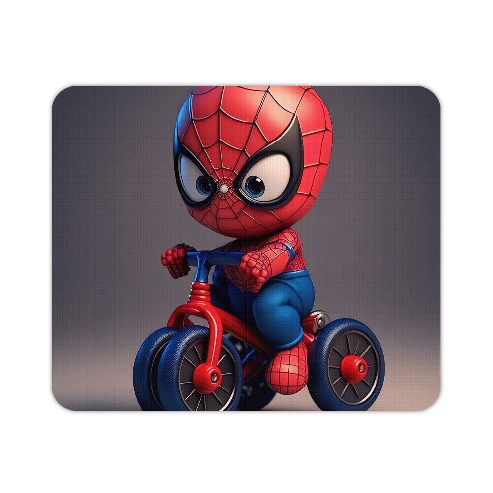 （画像用） Spider Man スパイダーマン マウスパッド ステッチ加工 ラバー素材 防水 滑り止め 超薄型 ゲーミング/オフィス対応
