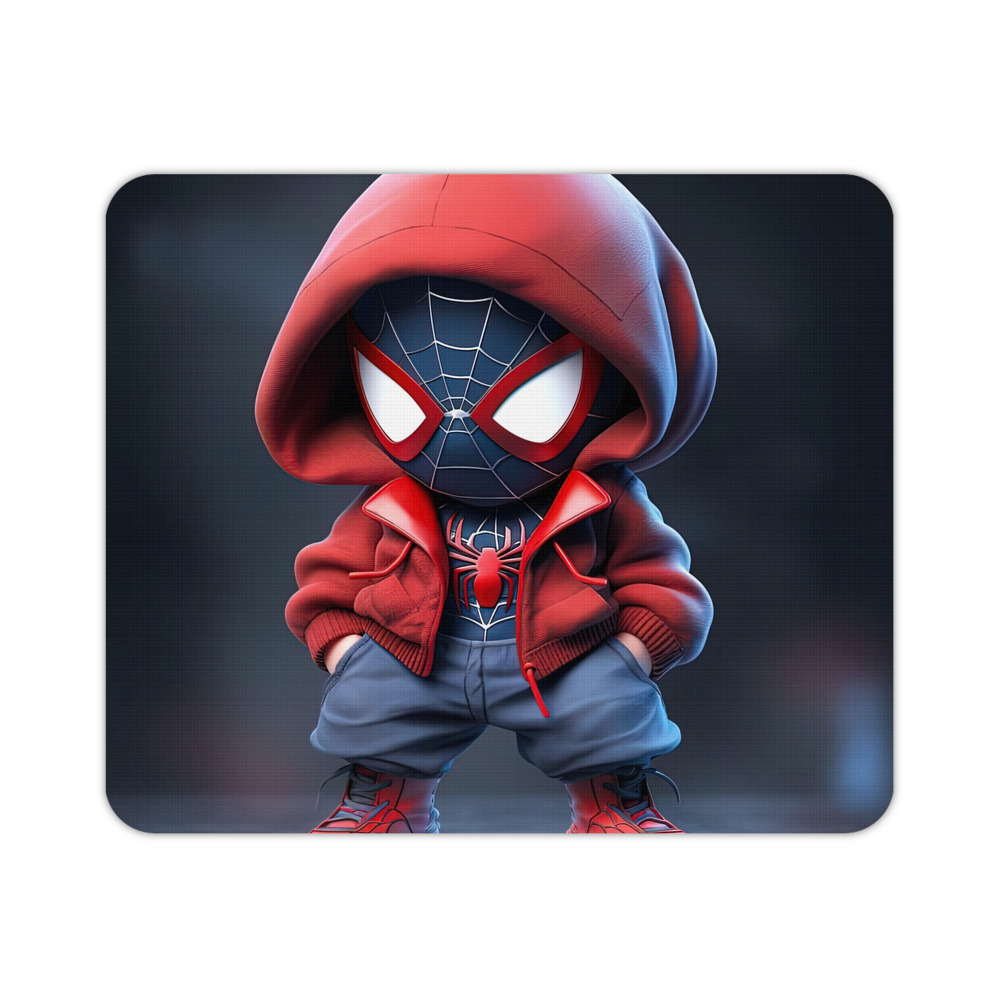 （画像用） Spider Man スパイダーマン マウスパッド ステッチ加工 ラバー素材 防水 滑り止め 超薄型 ゲーミング/オフィス対応