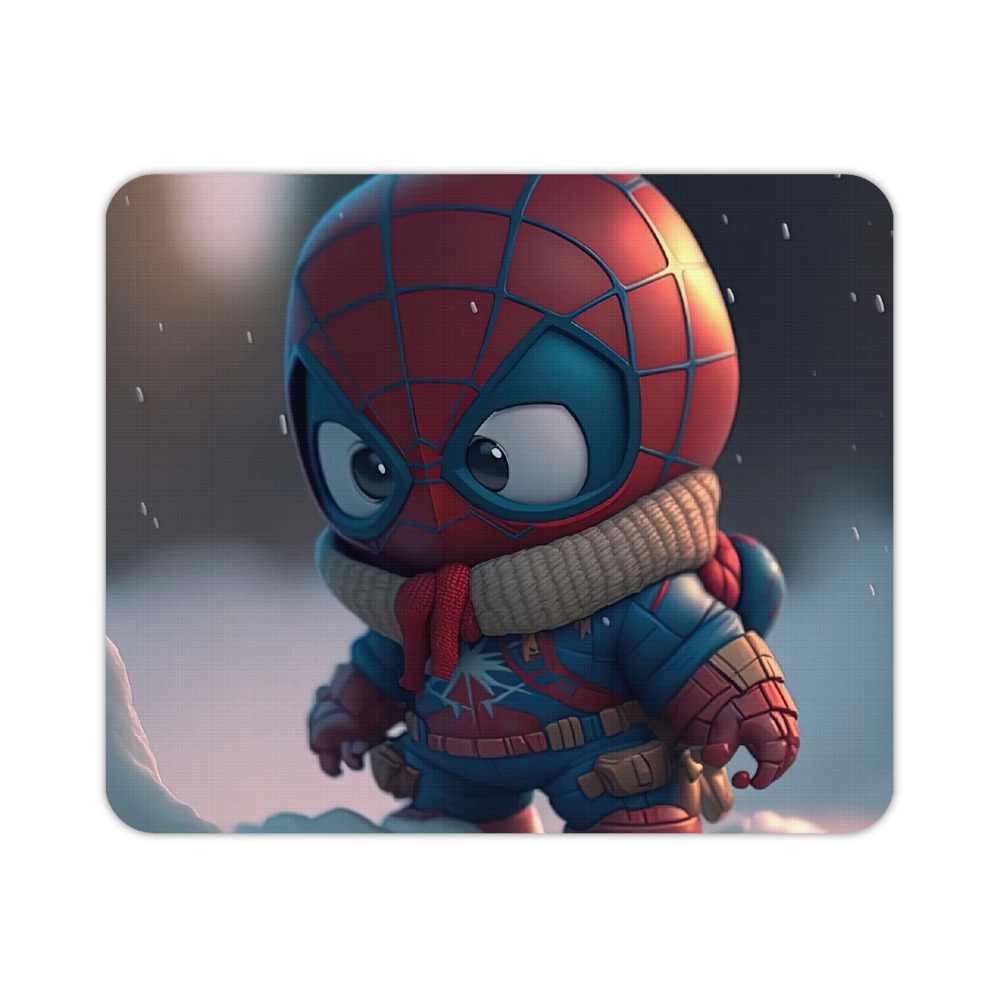 （画像用） Spider Man スパイダーマン マウスパッド ステッチ加工 ラバー素材 防水 滑り止め 超薄型 ゲーミング/オフィス対応