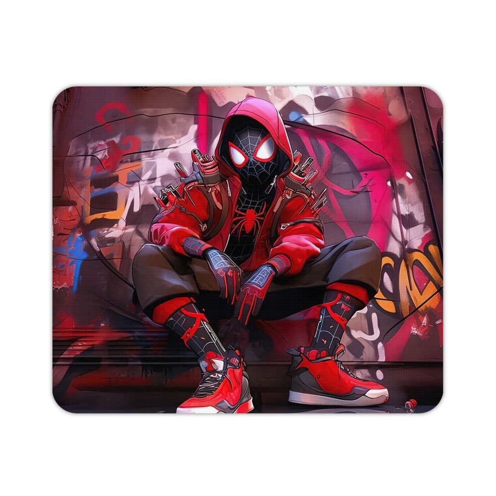 （画像用） Spider Man スパイダーマン マウスパッド ステッチ加工 ラバー素材 防水 滑り止め 超薄型 ゲーミング/オフィス対応