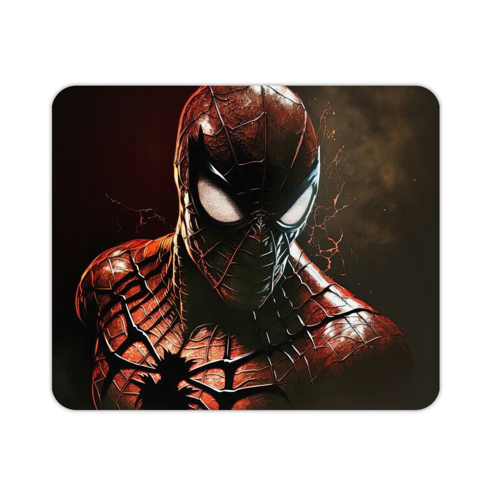 （画像用） Spider Man スパイダーマン マウスパッド ステッチ加工 ラバー素材 防水 滑り止め 超薄型 ゲーミング/オフィス対応