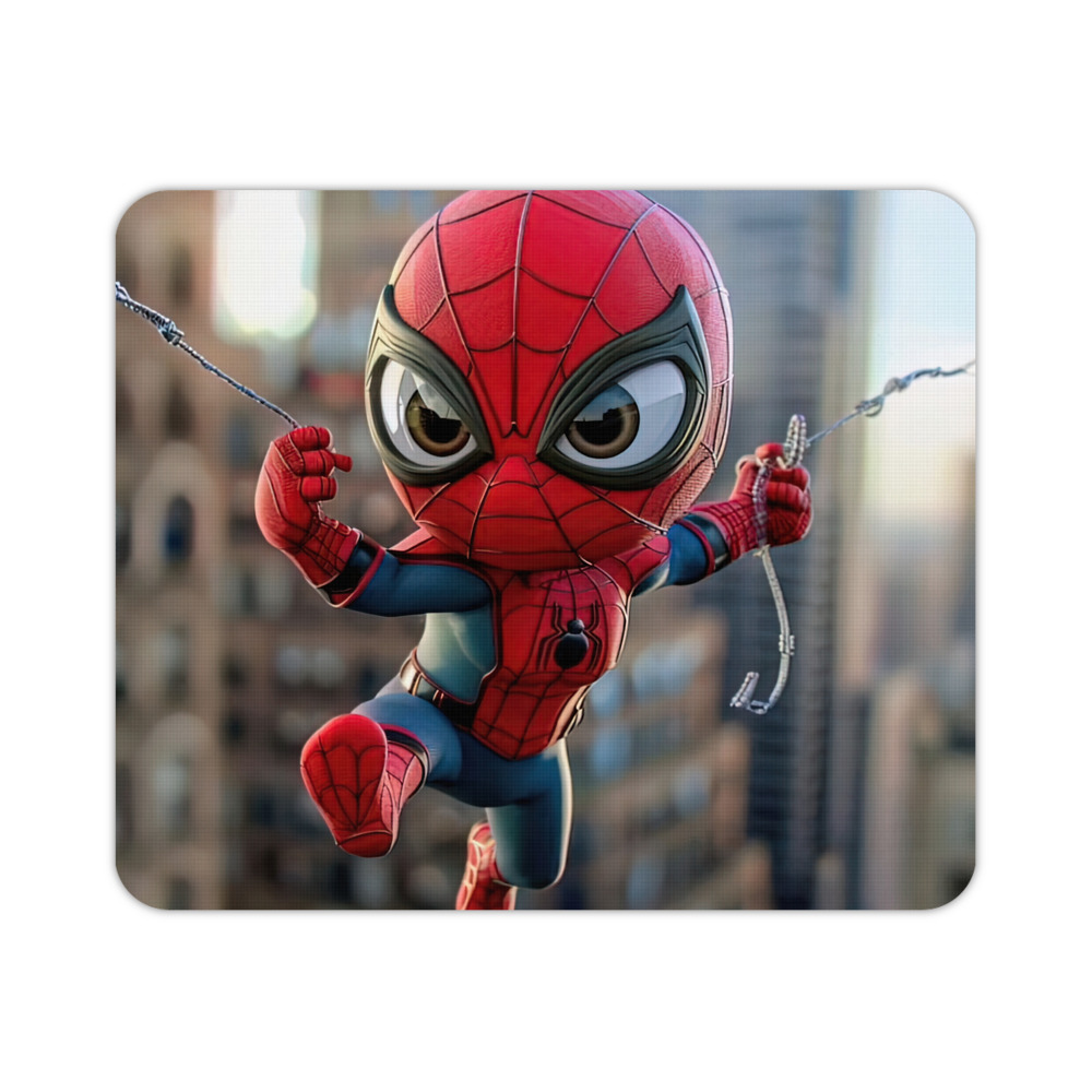 （画像用） Spider Man スパイダーマン マウスパッド ステッチ加工 ラバー素材 防水 滑り止め 超薄型 ゲーミング/オフィス対応