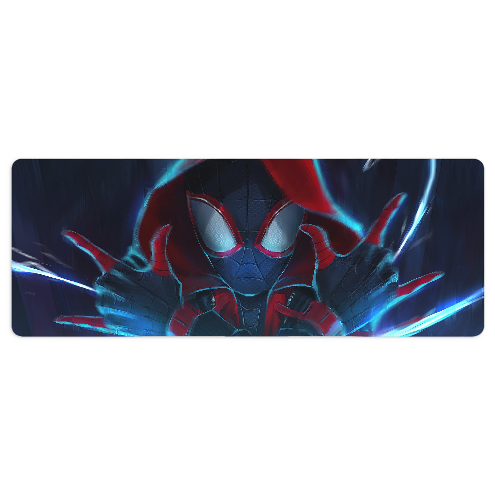 （画像用） Spider Man スパイダーマン ステッチ加工 大判デスクマット／滑り止めマウスパッド
