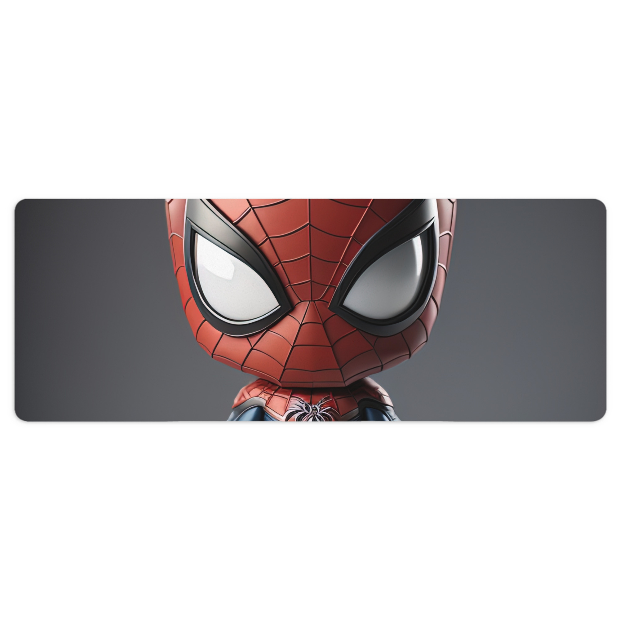 （画像用） Spider Man スパイダーマン ステッチ加工 大判デスクマット／滑り止めマウスパッド