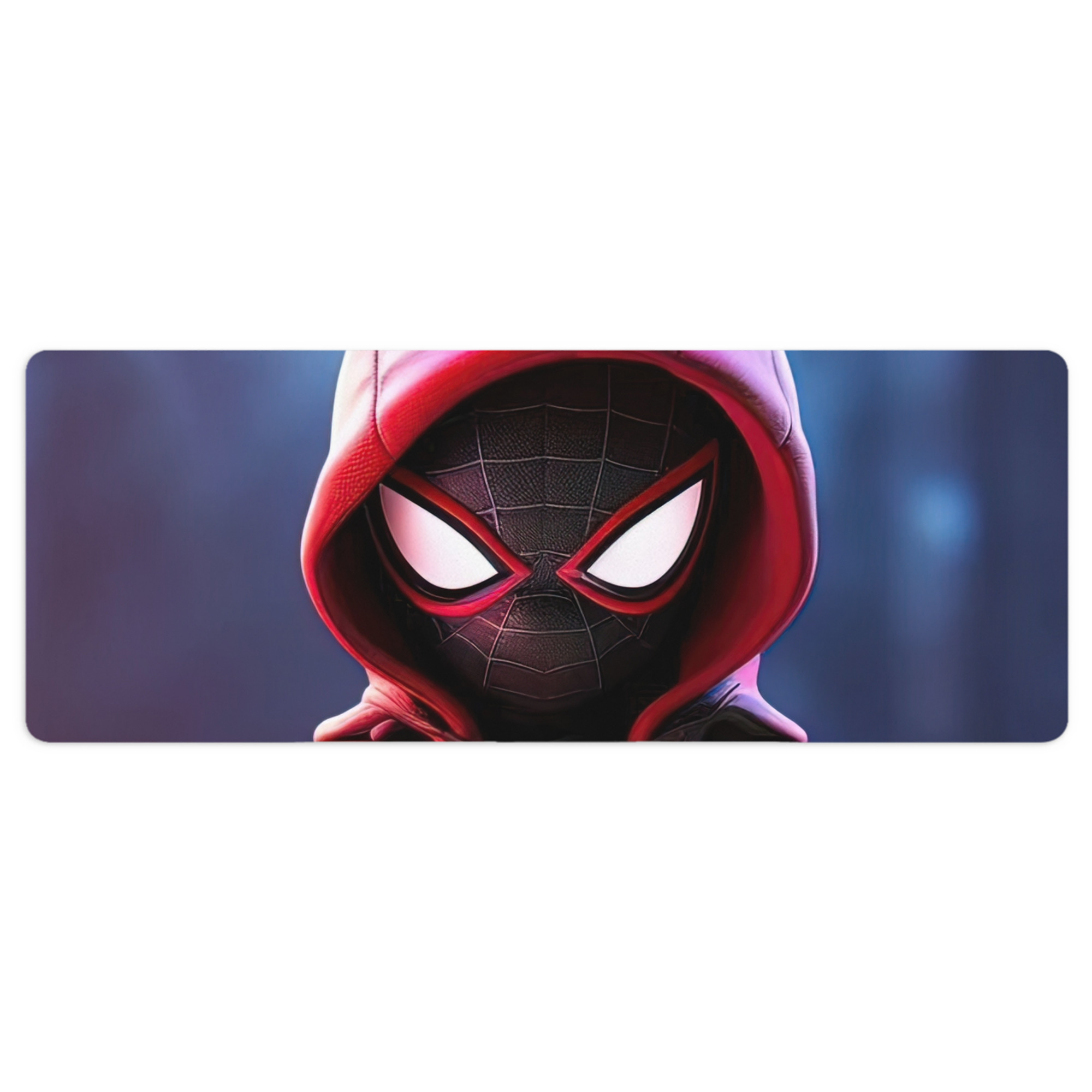 （画像用） Spider Man スパイダーマン ステッチ加工 大判デスクマット／滑り止めマウスパッド
