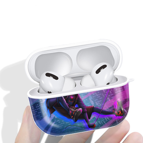 Spider Man スパイダーマン 【AirPods Pro用】ハードシェル保護ケース 耐衝撃・防指紋・カラビナ付き商品仕様