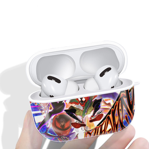 Spider Man スパイダーマン 【AirPods Pro用】ハードシェル保護ケース 耐衝撃・防指紋・カラビナ付き商品仕様