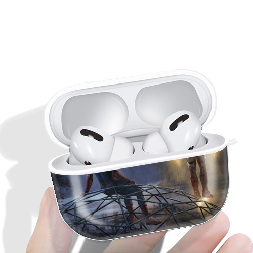 Spider Man スパイダーマン 【AirPods Pro用】ハードシェル保護ケース 耐衝撃・防指紋・カラビナ付き商品仕様
