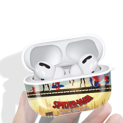 Spider Man スパイダーマン 【AirPods Pro用】ハードシェル保護ケース 耐衝撃・防指紋・カラビナ付き商品仕様