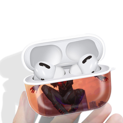 Spider Man スパイダーマン 【AirPods Pro用】ハードシェル保護ケース 耐衝撃・防指紋・カラビナ付き商品仕様