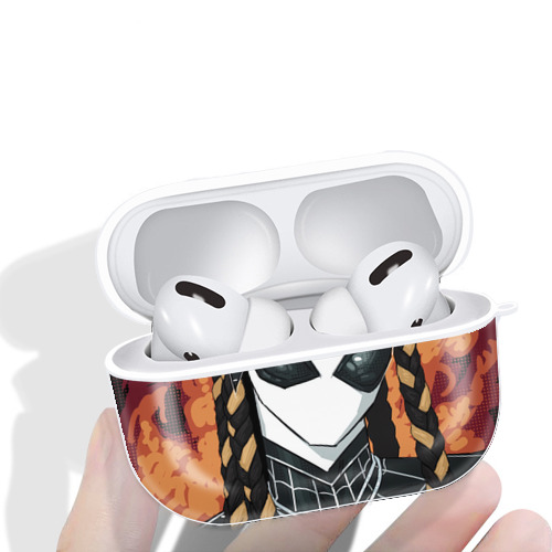 Spider Man スパイダーマン 【AirPods Pro用】ハードシェル保護ケース 耐衝撃・防指紋・カラビナ付き商品仕様