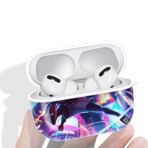 Spider Man スパイダーマン 【AirPods Pro用】ハードシェル保護ケース 耐衝撃・防指紋・カラビナ付き商品仕様