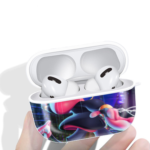Spider Man スパイダーマン 【AirPods Pro用】ハードシェル保護ケース 耐衝撃・防指紋・カラビナ付き商品仕様