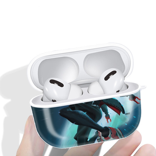 Spider Man スパイダーマン 【AirPods Pro用】ハードシェル保護ケース 耐衝撃・防指紋・カラビナ付き商品仕様