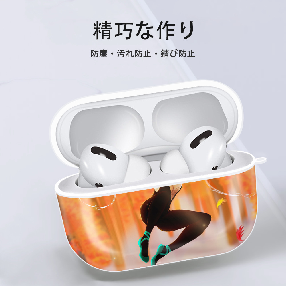 Spider Man スパイダーマン 【AirPods Pro用】ハードシェル保護ケース 耐衝撃・防指紋・カラビナ付き商品仕様