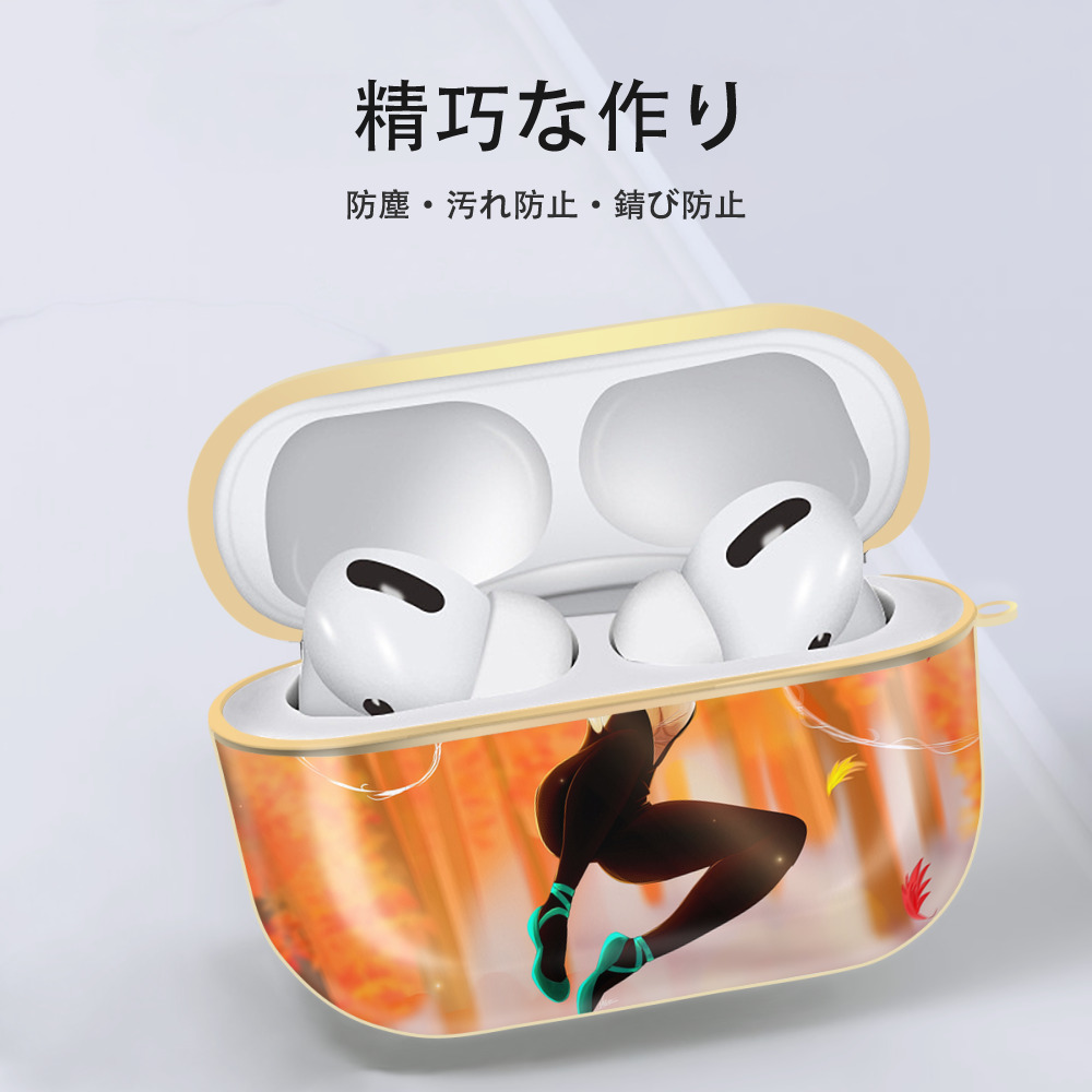 Spider Man スパイダーマン 【AirPods Pro用】ハードシェル保護ケース｜耐衝撃・防指紋・カラビナ付き商品仕様