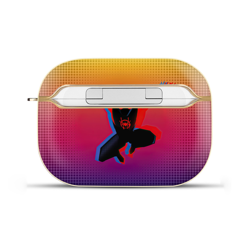 （画像用） Spider Man スパイダーマン 【AirPods Pro用】ハードシェル保護ケース｜耐衝撃・防指紋・カラビナ付き商品仕様