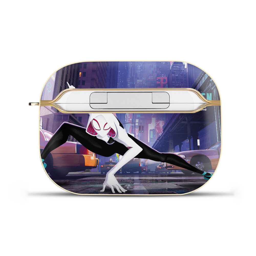 （画像用） Spider Man スパイダーマン 【AirPods Pro用】ハードシェル保護ケース｜耐衝撃・防指紋・カラビナ付き商品仕様