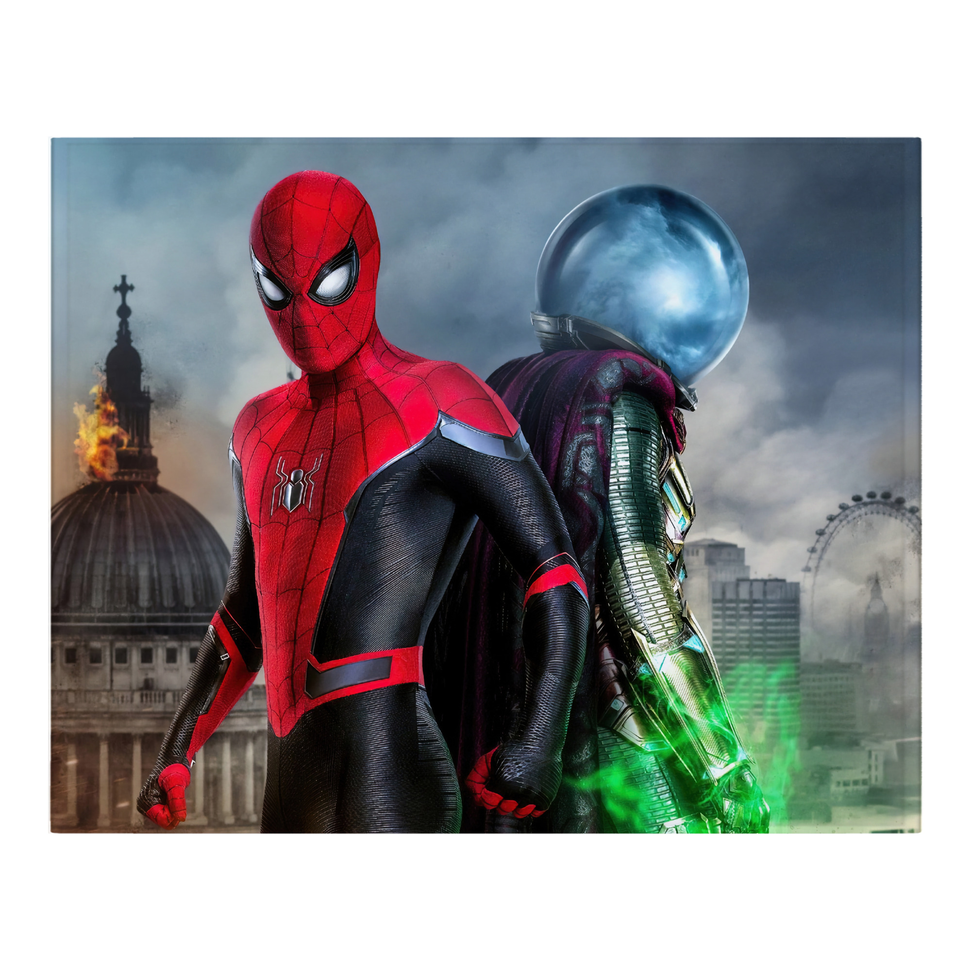 （画像用） Spider Man スパイダーマン フランネルブランケット・多サイズ対応（横型）