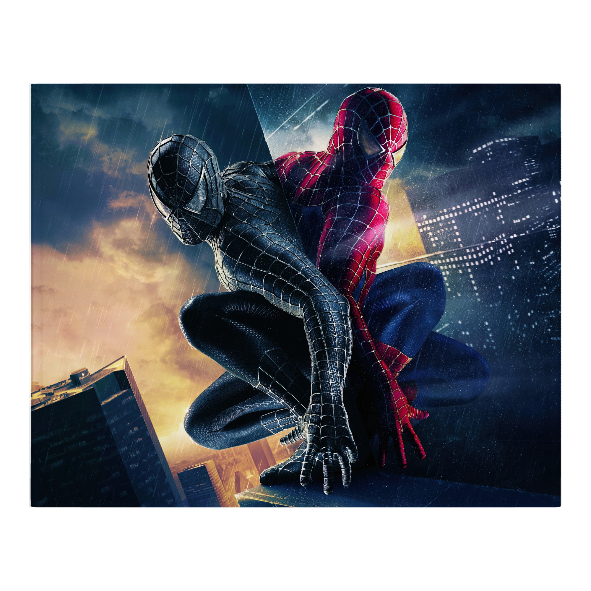 （画像用） Spider Man スパイダーマン フランネルブランケット・多サイズ対応（横型）