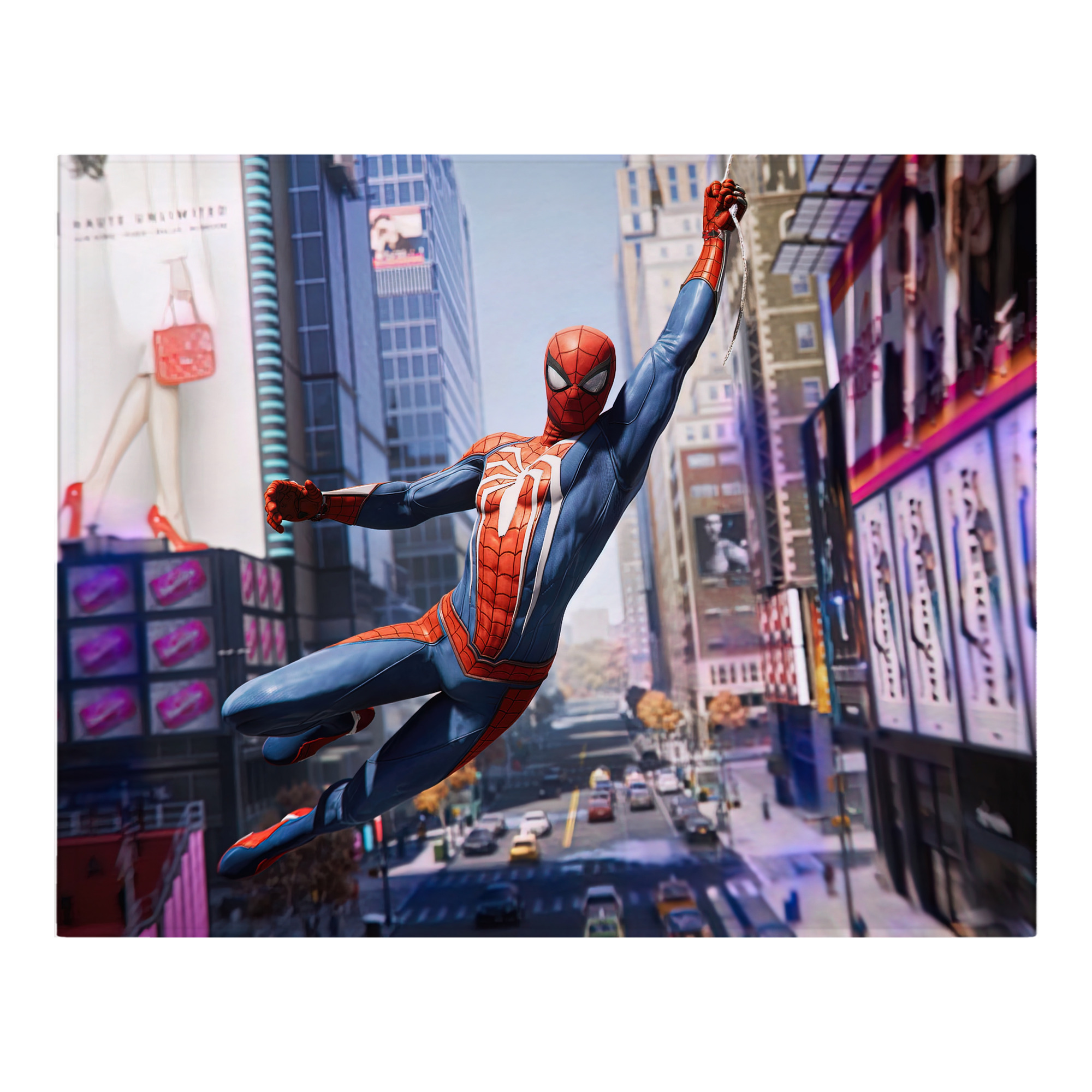 （画像用） Spider Man スパイダーマン フランネルブランケット・多サイズ対応（横型）
