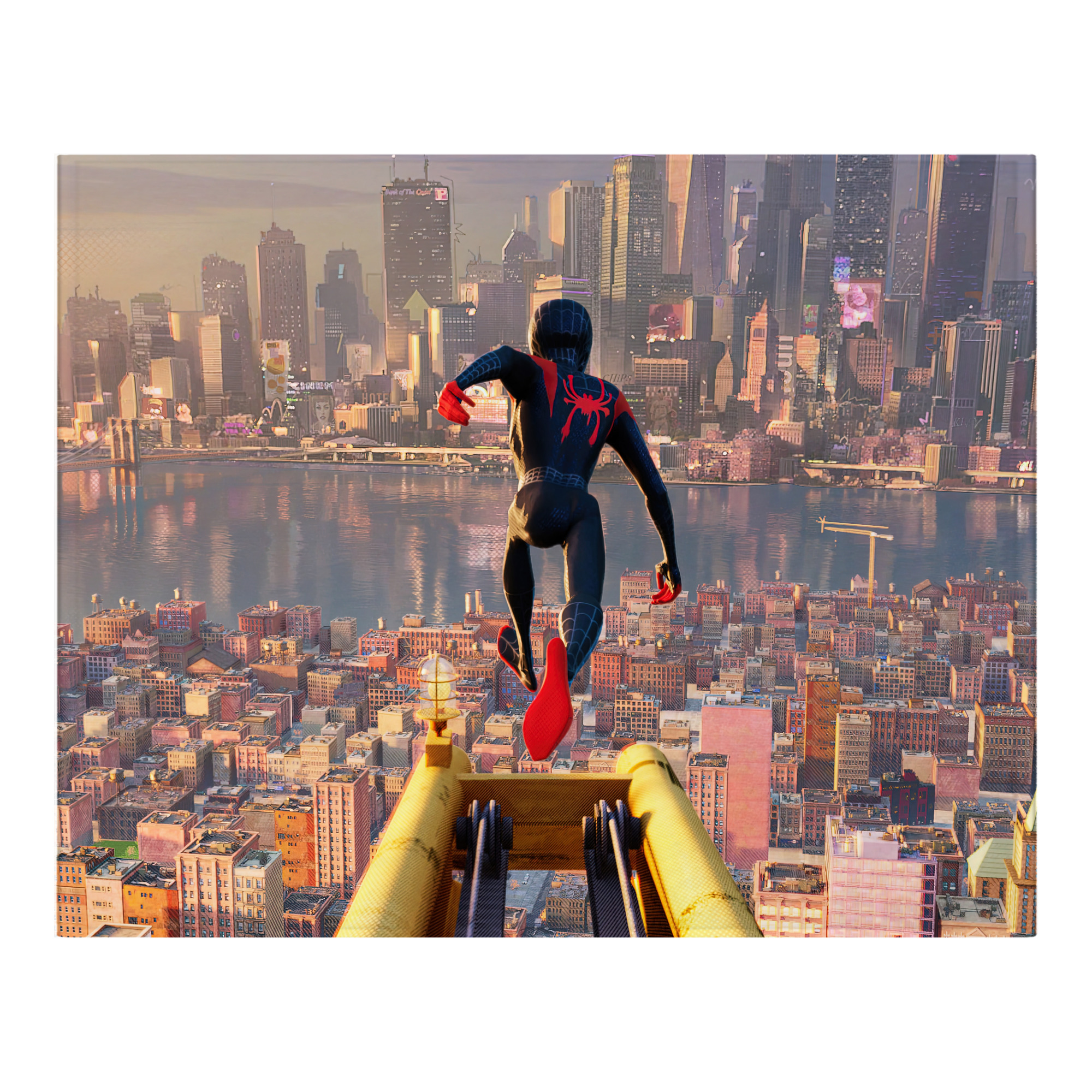 （画像用） Spider Man スパイダーマン フランネルブランケット・多サイズ対応（横型）