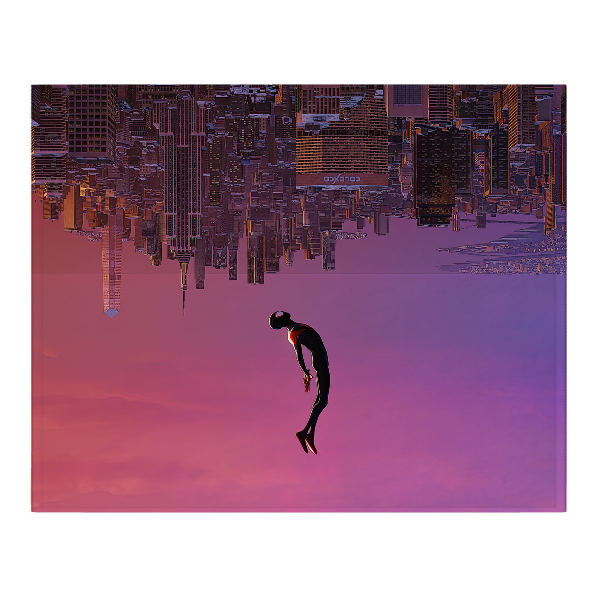 （画像用） Spider Man スパイダーマン フランネルブランケット・多サイズ対応（横型）