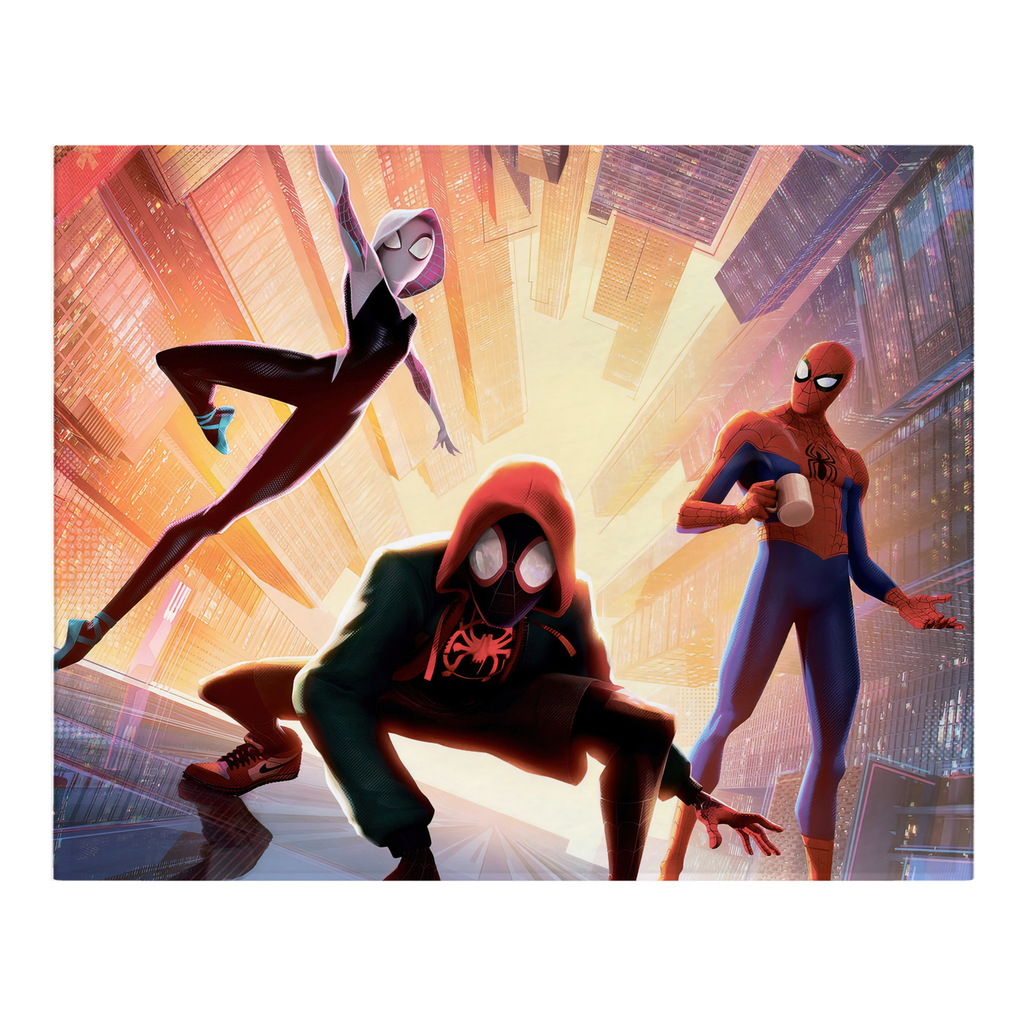 （画像用） Spider Man スパイダーマン フランネルブランケット・多サイズ対応（横型）