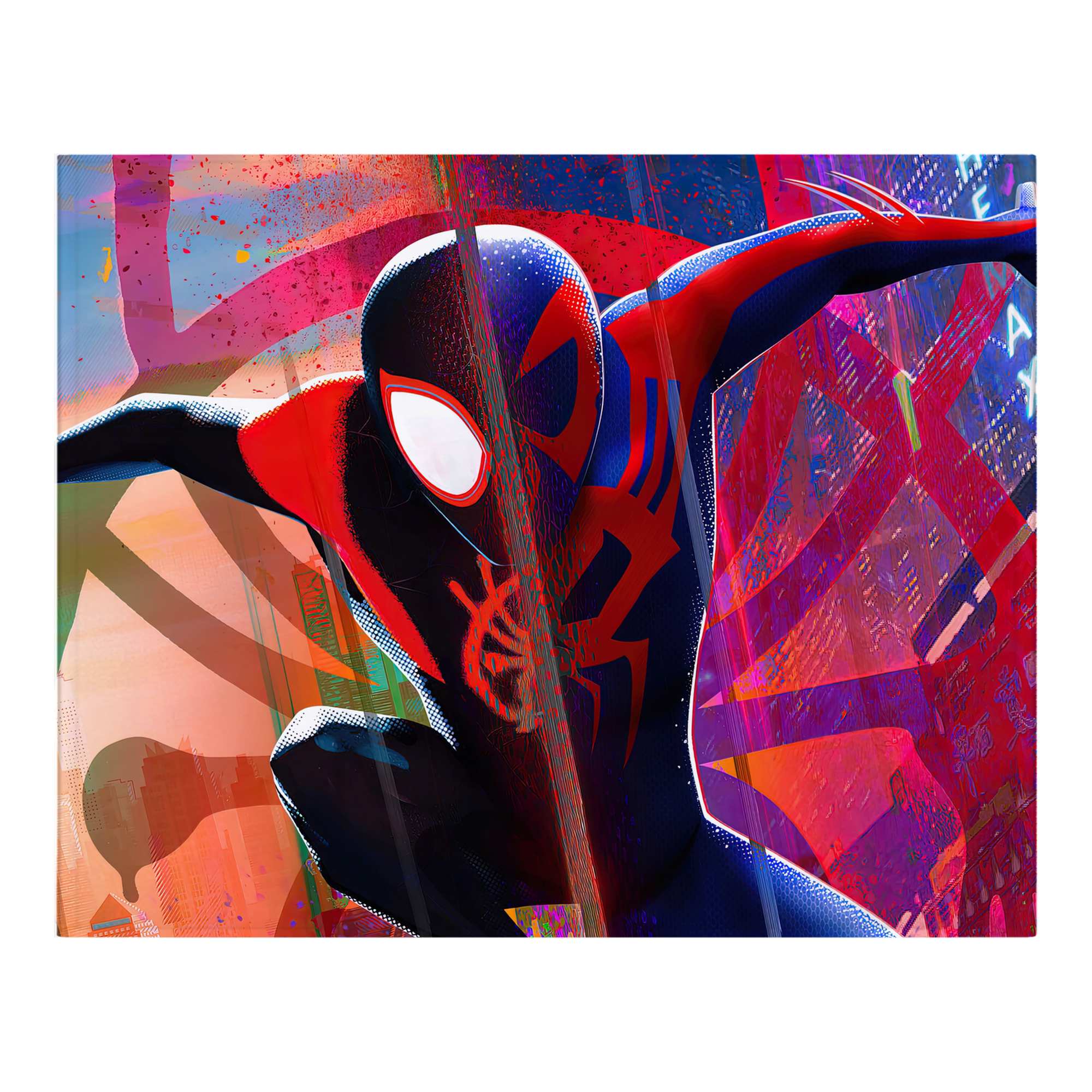 （画像用） Spider Man スパイダーマン フランネルブランケット・多サイズ対応（横型）