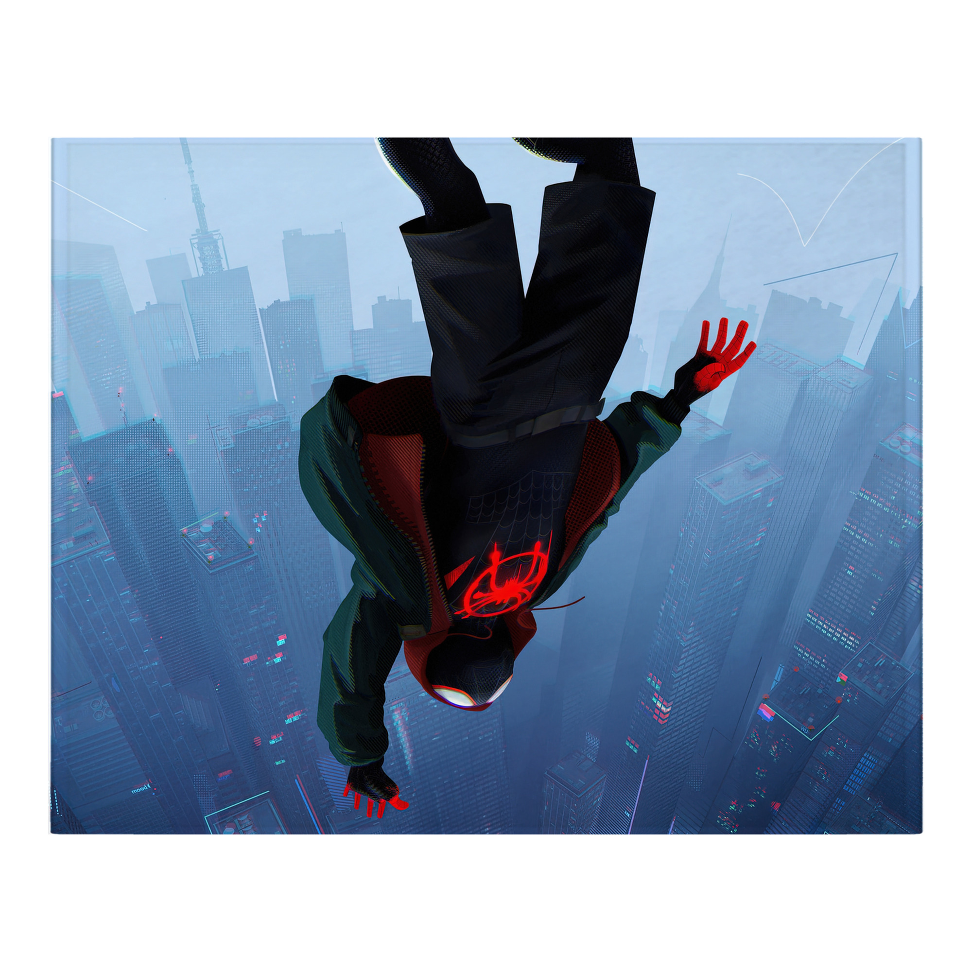 （画像用） Spider Man スパイダーマン フランネルブランケット・多サイズ対応（横型）