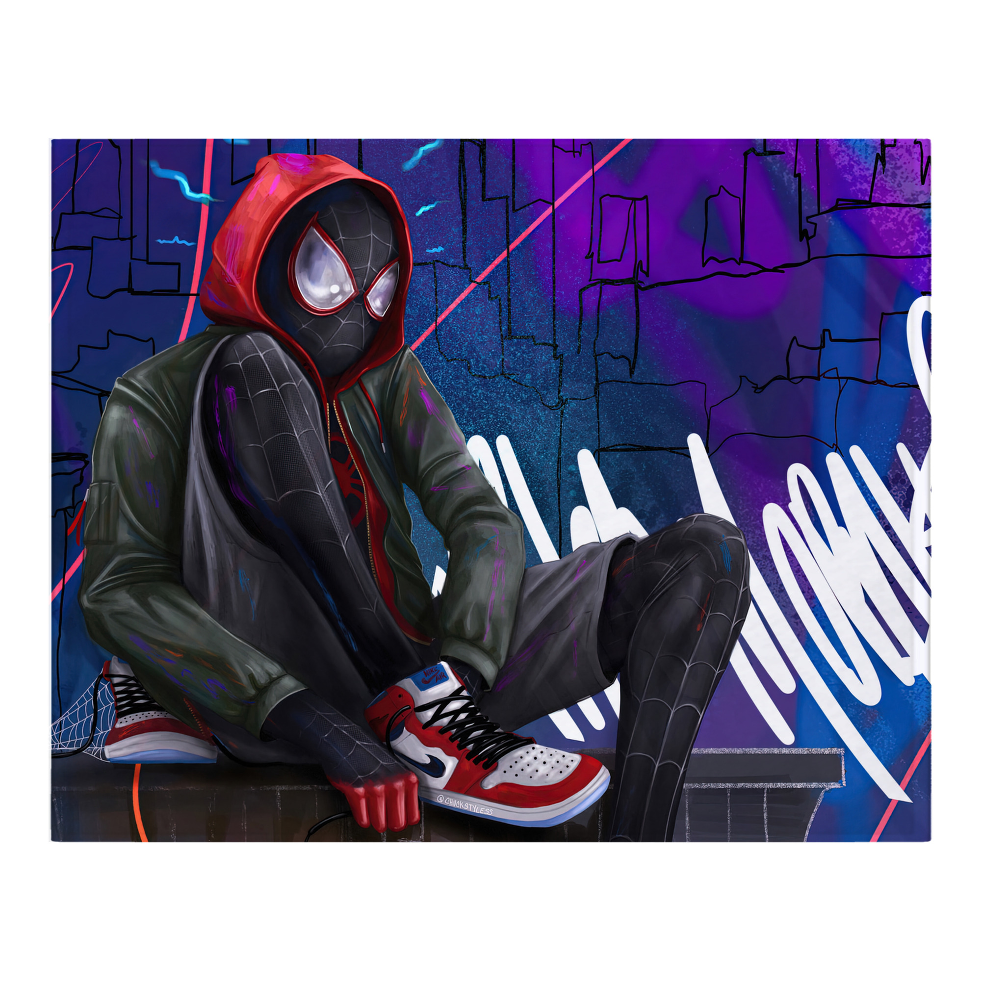 （画像用） Spider Man スパイダーマン フランネルブランケット・多サイズ対応（横型）