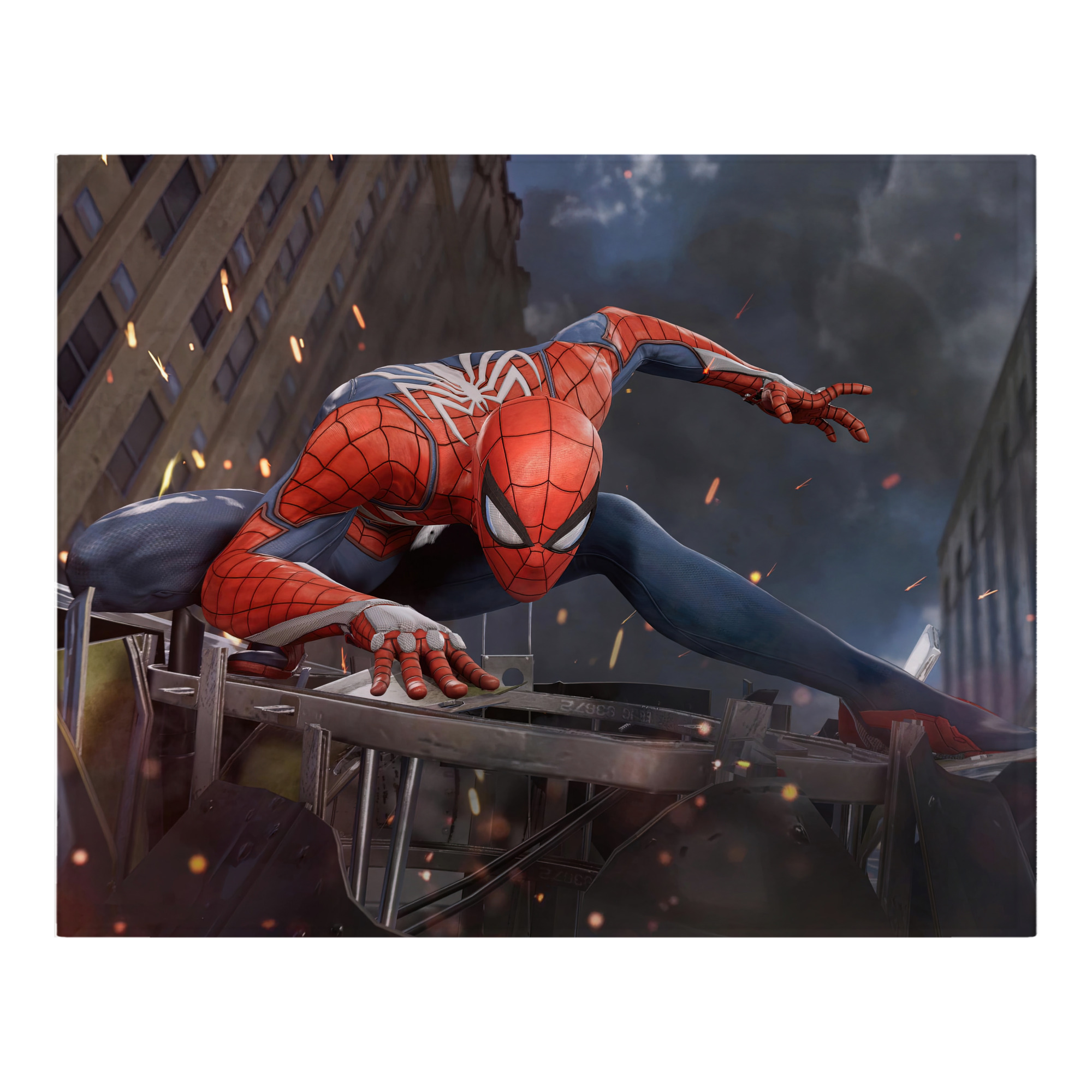 （画像用） Spider Man スパイダーマン フランネルブランケット・多サイズ対応（横型）