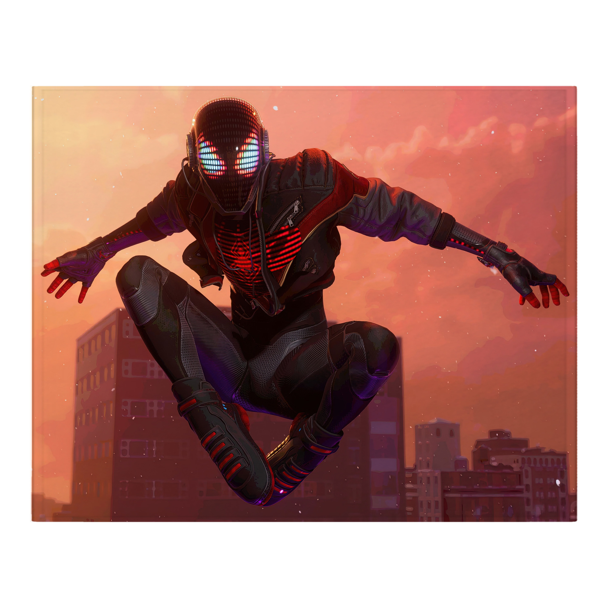 （画像用） Spider Man スパイダーマン フランネルブランケット・多サイズ対応（横型）