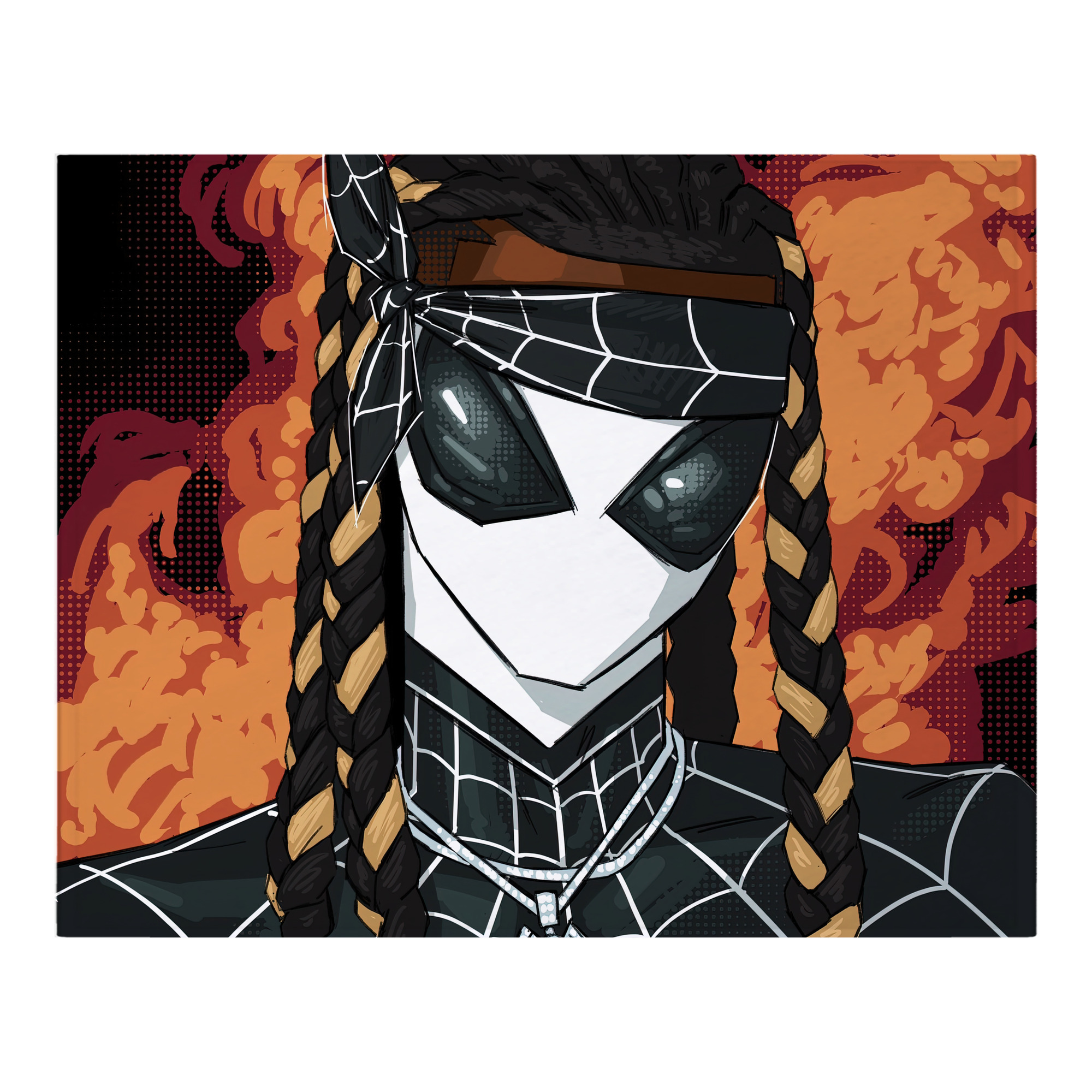（画像用） Spider Man スパイダーマン フランネルブランケット・多サイズ対応（横型）