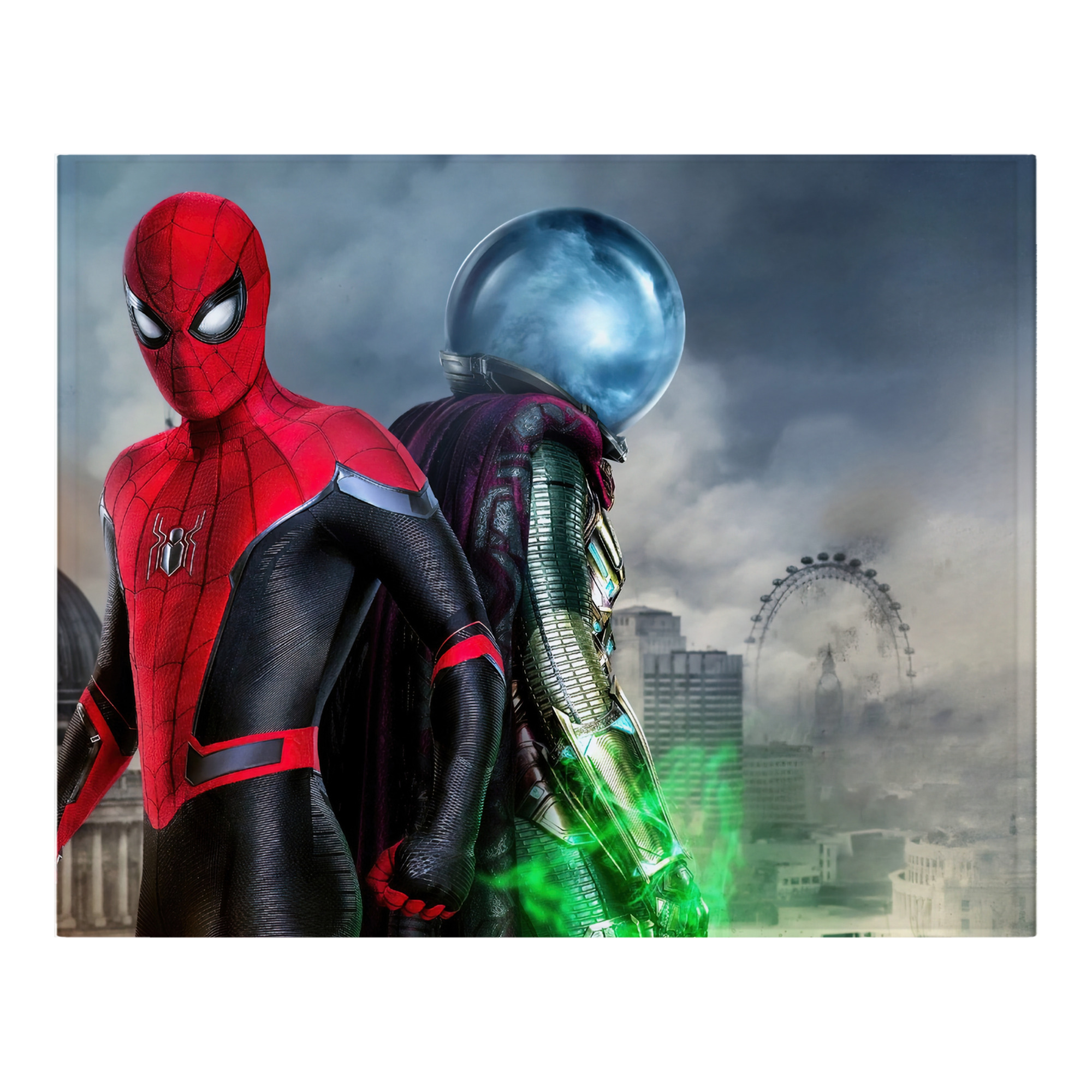 （画像用） Spider Man スパイダーマン フランネルブランケット・多サイズ対応（横型）