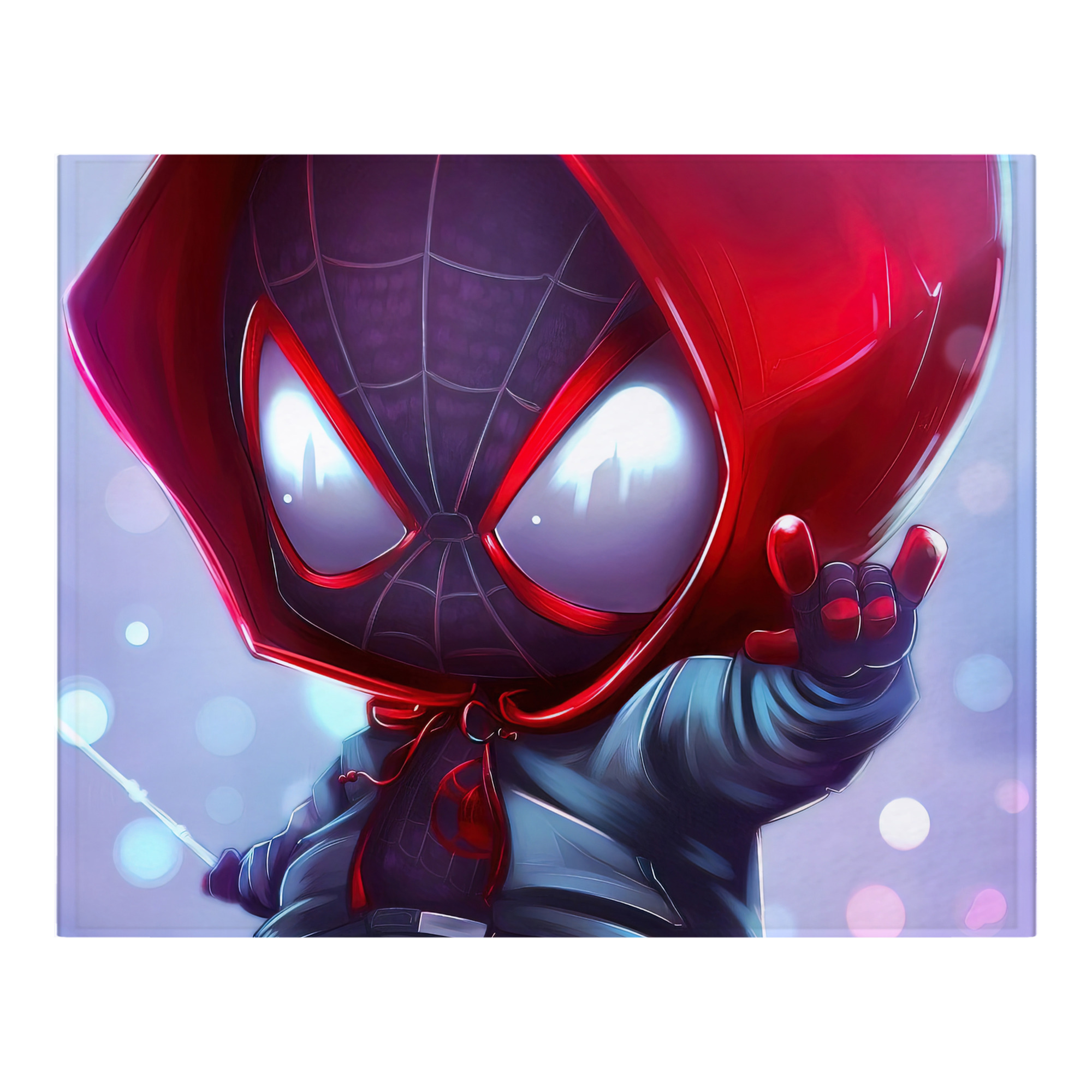 （画像用） Spider Man スパイダーマン フランネルブランケット・多サイズ対応（横型）