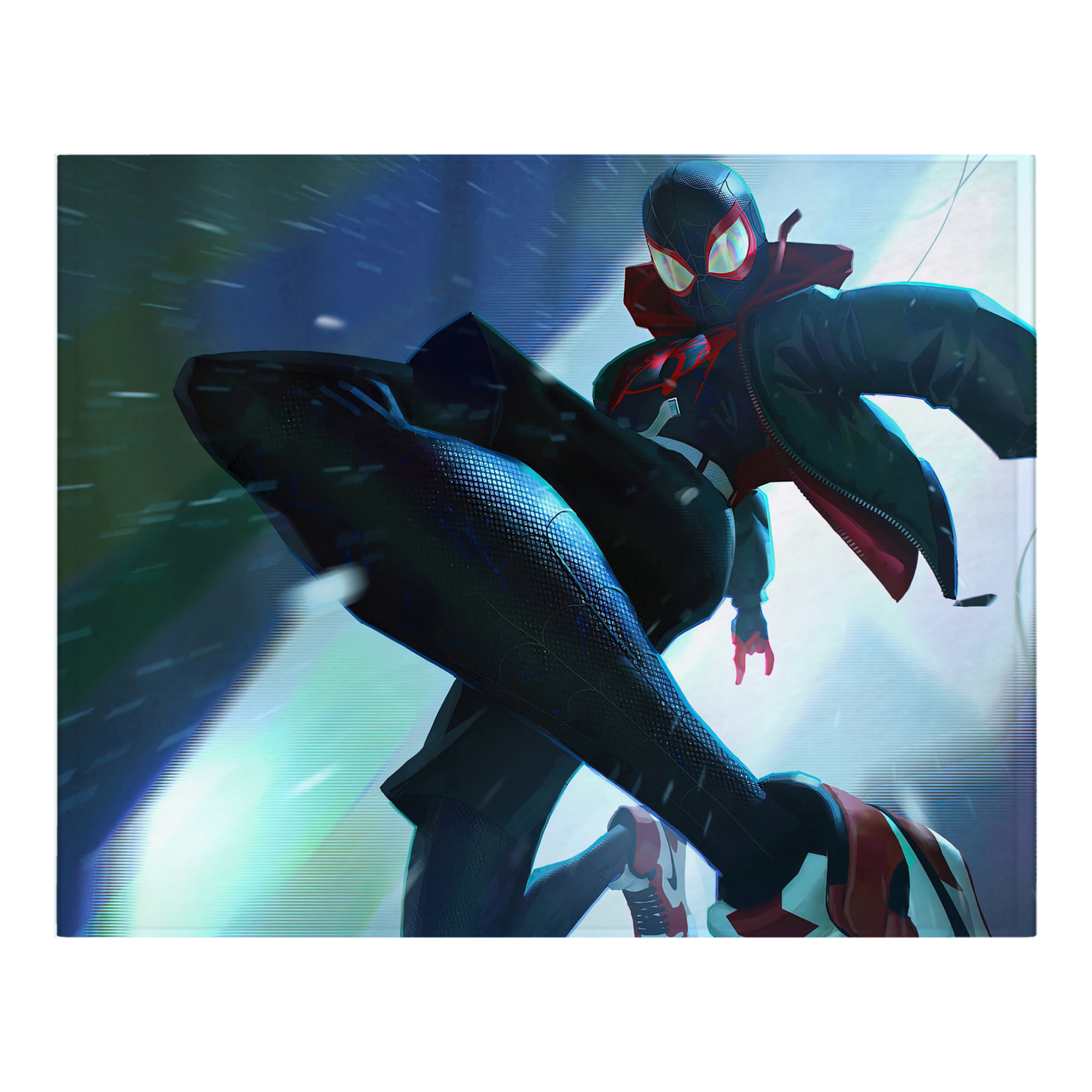 （画像用） Spider Man スパイダーマン フランネルブランケット・多サイズ対応（横型）