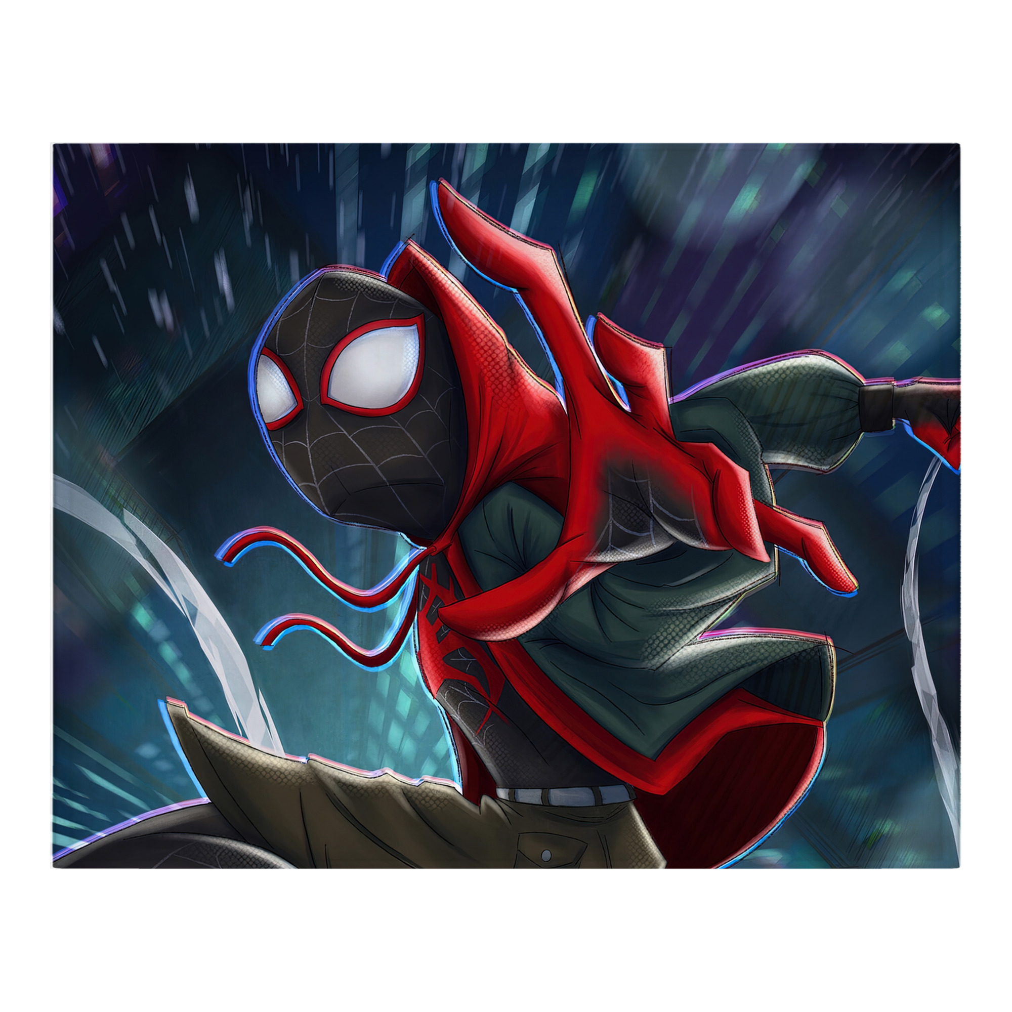 （画像用） Spider Man スパイダーマン フランネルブランケット・多サイズ対応（横型）