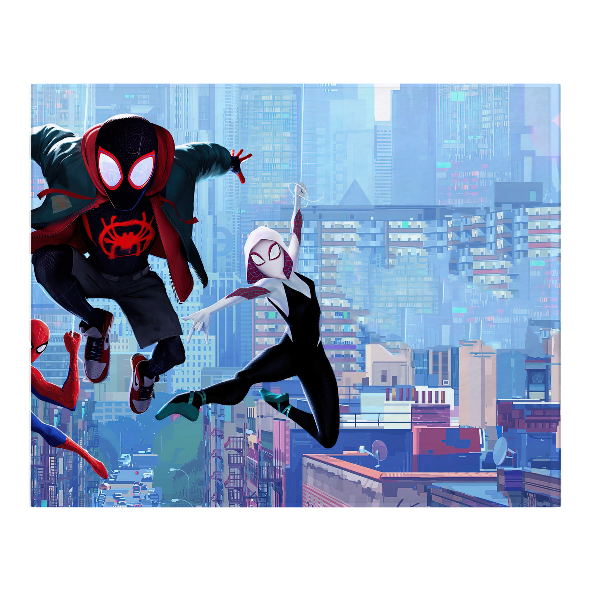 （画像用） Spider Man スパイダーマン フランネルブランケット・多サイズ対応（横型）