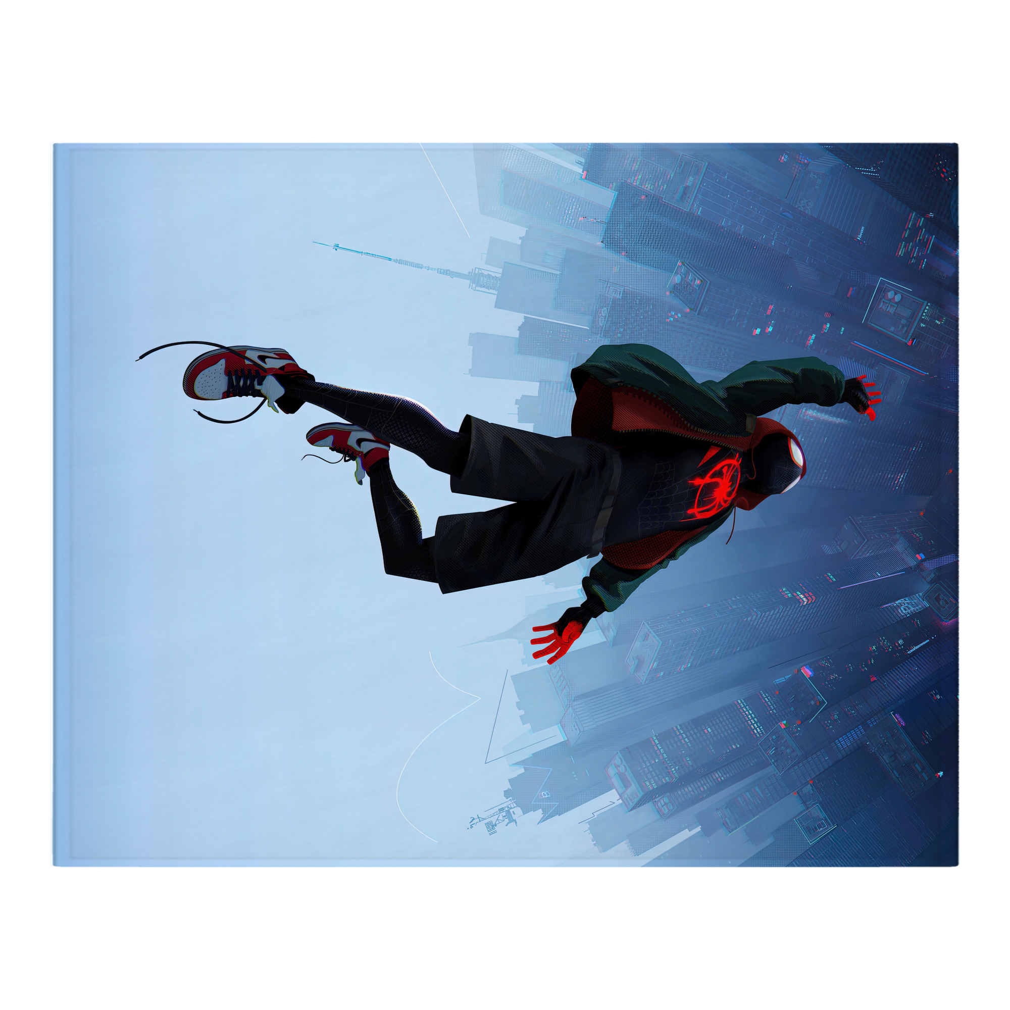 （画像用） Spider Man スパイダーマン フランネルブランケット・多サイズ対応（横型）