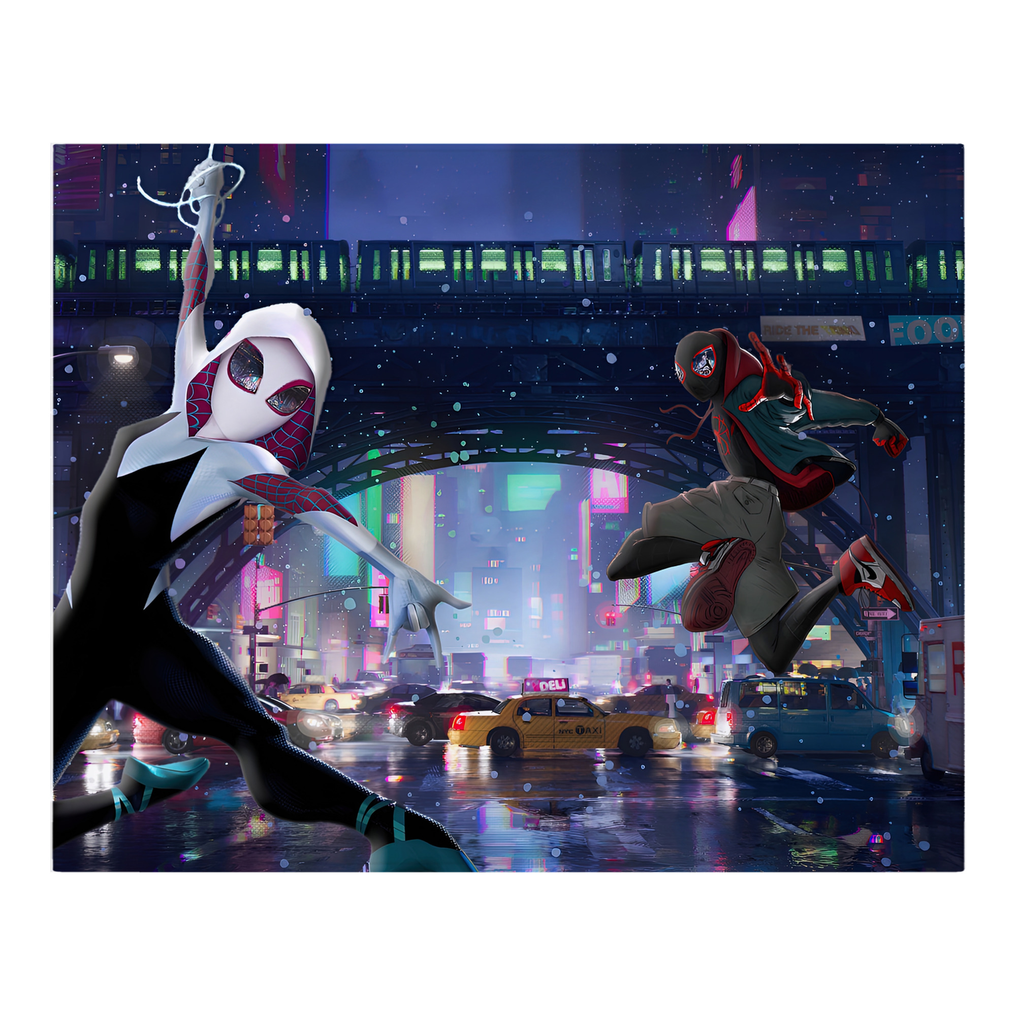 （画像用） Spider Man スパイダーマン フランネルブランケット・多サイズ対応（横型）