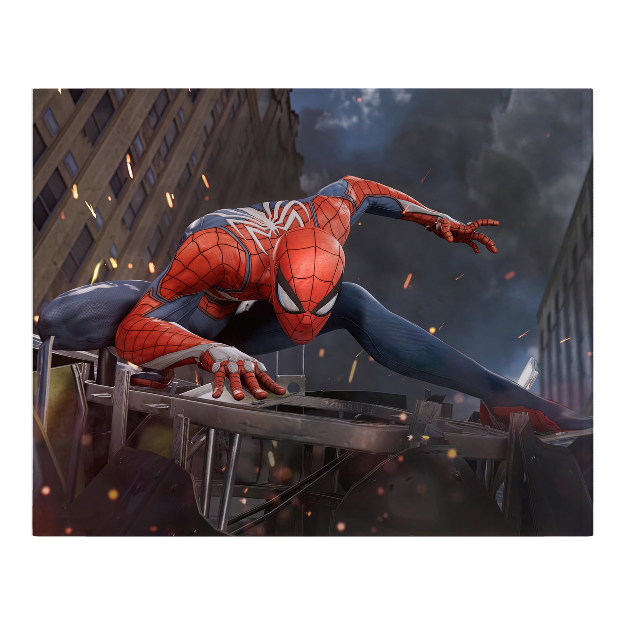 （画像用） Spider Man スパイダーマン フランネルブランケット・多サイズ対応（横型）