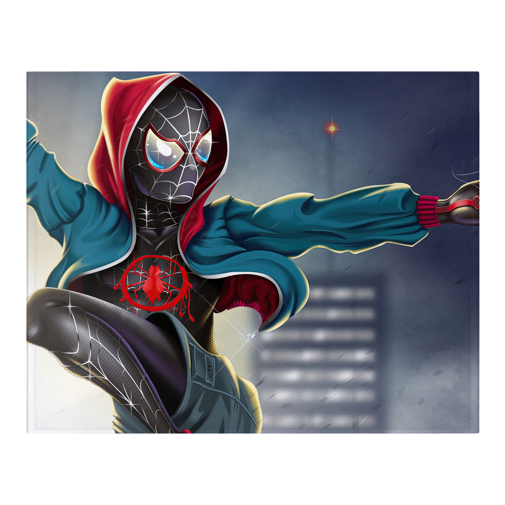 （画像用） Spider Man スパイダーマン フランネルブランケット・多サイズ対応（横型）