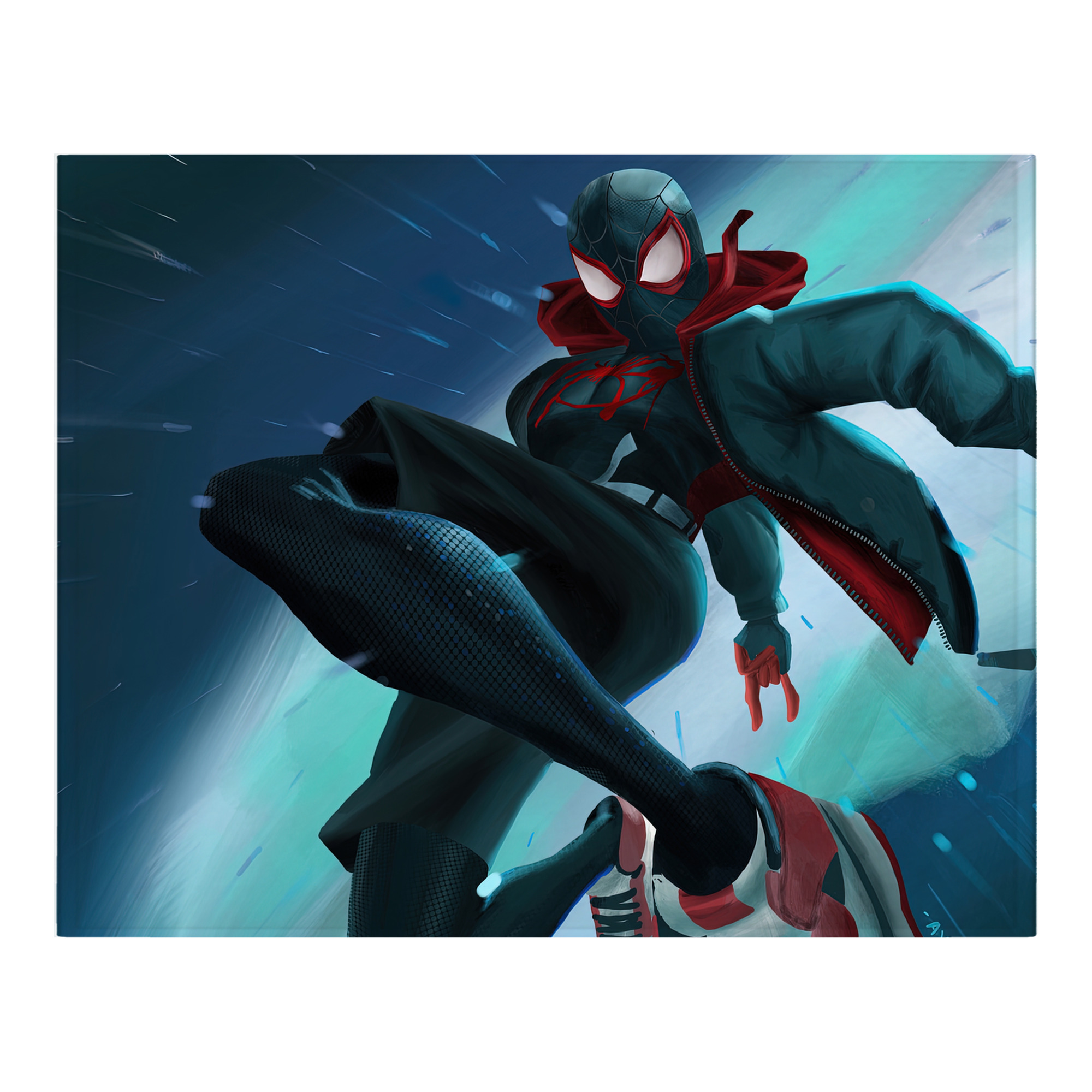 （画像用） Spider Man スパイダーマン フランネルブランケット・多サイズ対応（横型）
