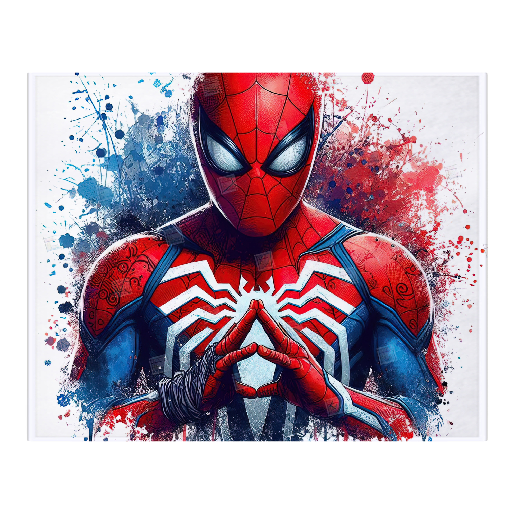 （画像用） Spider Man スパイダーマン フランネルブランケット・多サイズ対応（横型）
